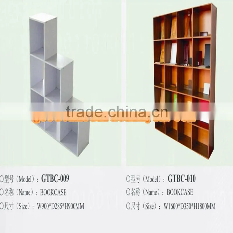 Particle board/MDF material KD Design melamine bookcases