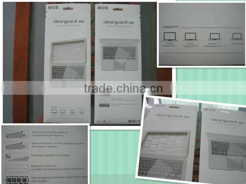 invisible ultrathin transparent TPU keyboard cover for asus T100