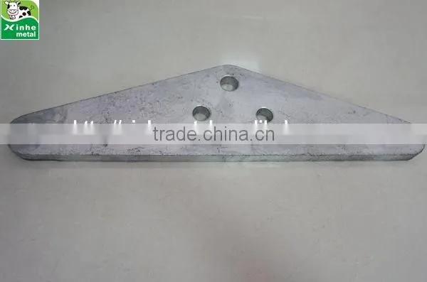 Power fitting L type Triangle Yoke Plate