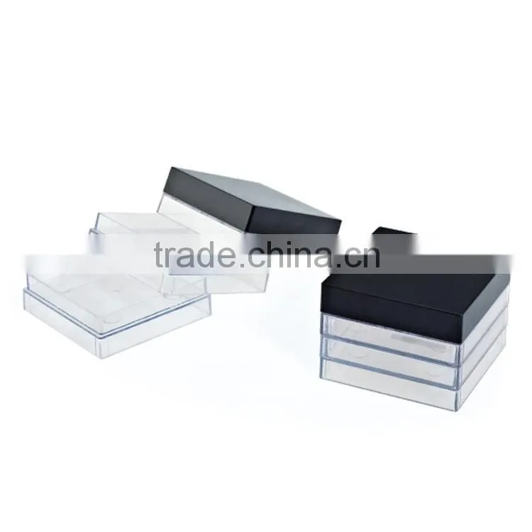 Two-layer makeup custom plastic protein powder container