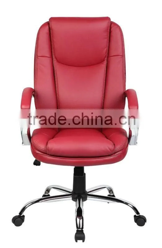2016 New design Mid back Chromed armrest and Chromed base Executive Chair AGS-6022