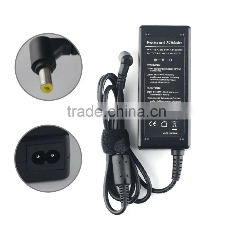dve switching adapter 100-240v notebook adapter 19v 3a switching power adapter