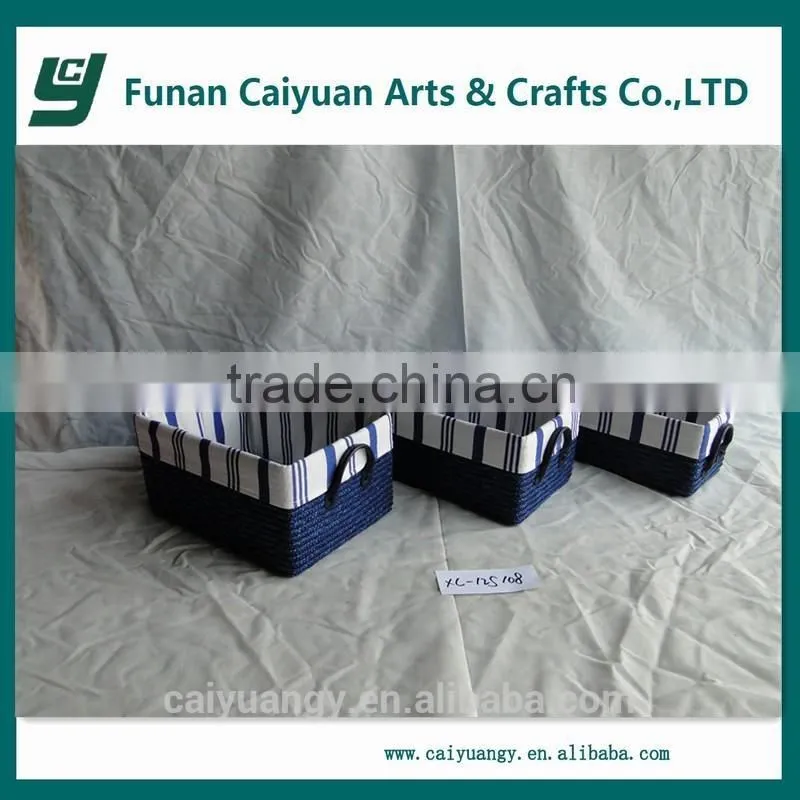 China supplier small unfinsihed antique crate wood basket