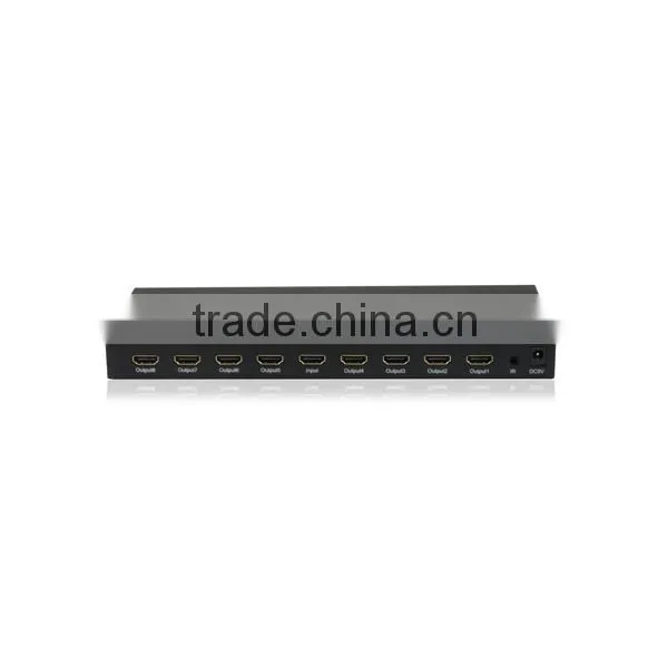 Top selling products in alibab 8 way hdmi splitter for HDTV