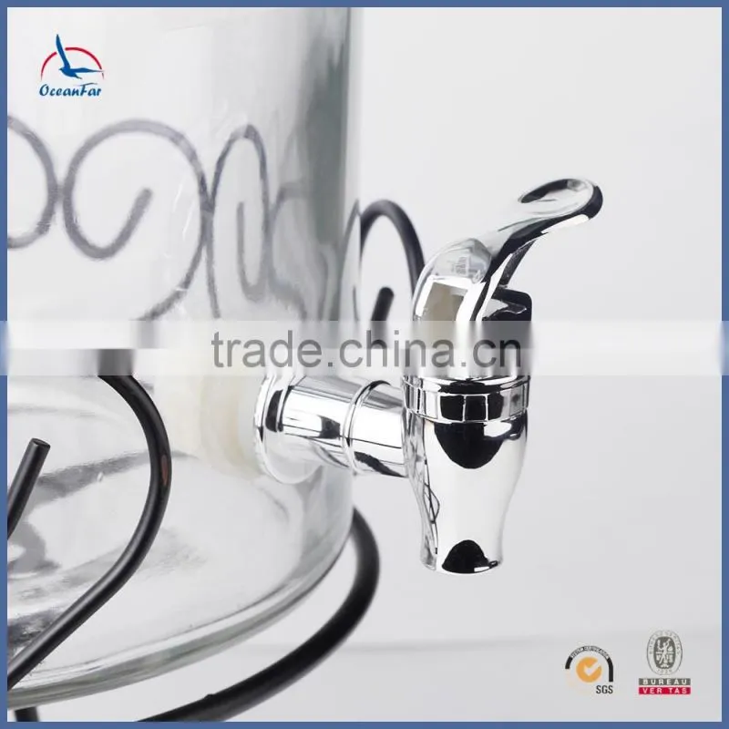 Popular High Quality Large Glass Jar Best Selling Glass Beverage Dispenser