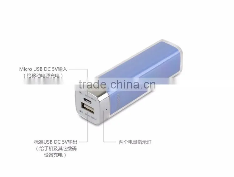 Lipstick Portable Universal Power bank for all cellphones