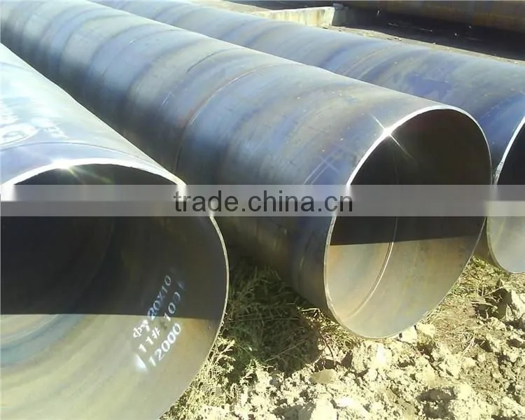 Large Diameter Spiral Submerged Arc Welded Steel Pipe
