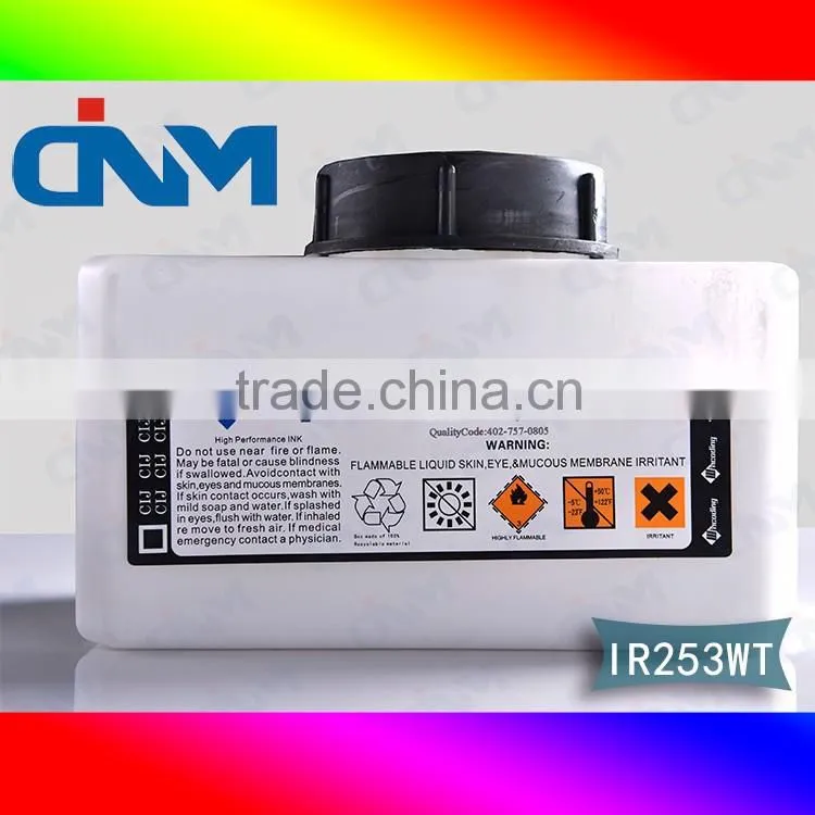 IR253WT Advanced Ink for Domino cij inkjet printer 1.2L