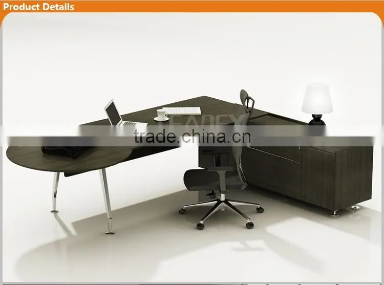 New Design MDF Luxury Wood Office Table Executive Ceo Desk Office Desk Import From China