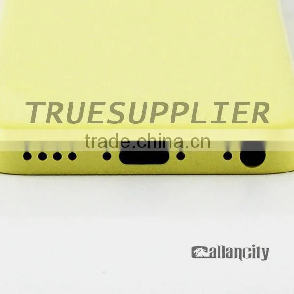 Factory Price Original Housing Yellow color Back Cover Housing Replacement For iPhone 5c