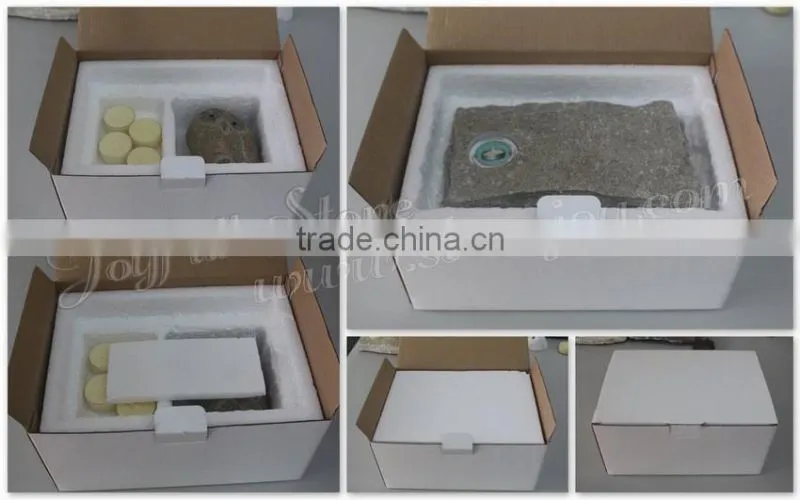 Natural stone tealight set for sale