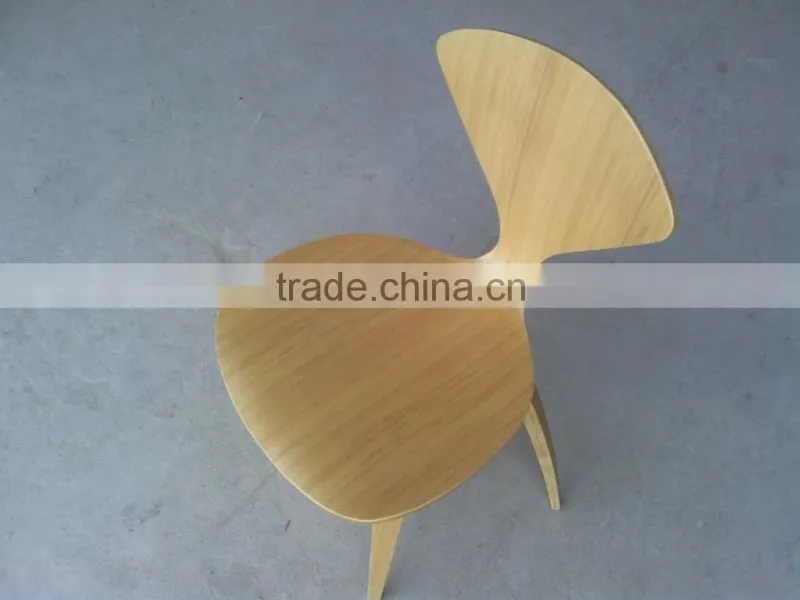 Cherner mold plywood bentwood dining chair factory price direct