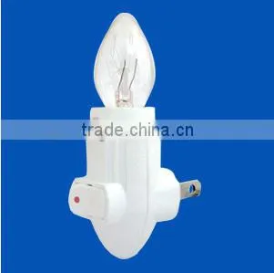 fluorescent night light lamp holder switch lampbase