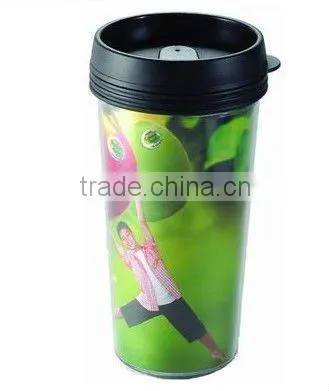 350ml double insulated plastic cups