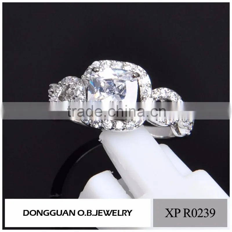 Multicolor gold new model wedding ring /handmade white gold ring designs jewelry
