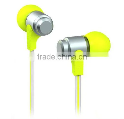 Newest ultimate noise isolating blister package stereo earphone