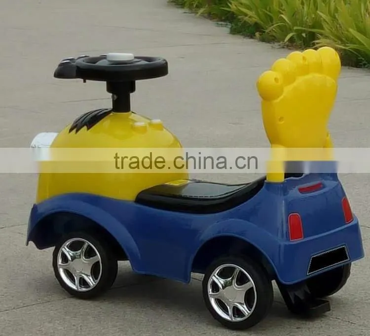 PP plastic 4 wheels car toy for 1~6 years baby ride on
