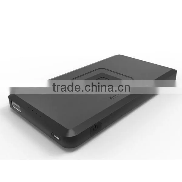 Newest Qi Wireless power bank for samsung galaxy s2,Wireless Charging Pad Receiver for Samsung S4/iPhone5/iPhone 4S/Nokia/HTC