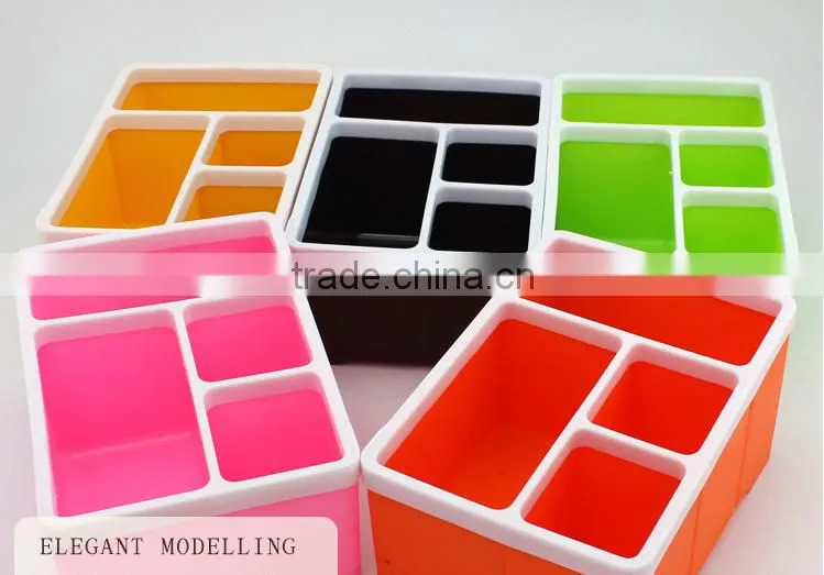 New design colorful multipurpose television air conditioner Remote Control Storage Box/ plastic storage box