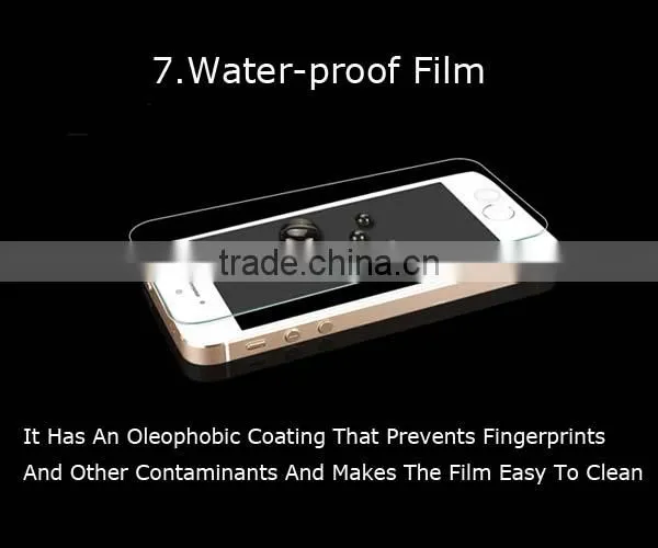 Smooth touch screen protective film for mobile phone,premium tempered glass film for iphone
