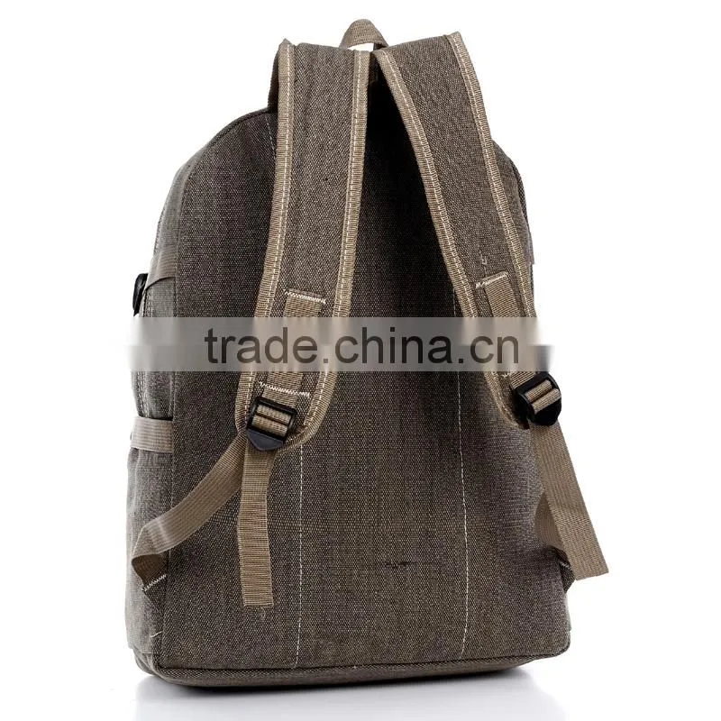 Men Cheap Canvas Backpack Custom Canvas Backpack