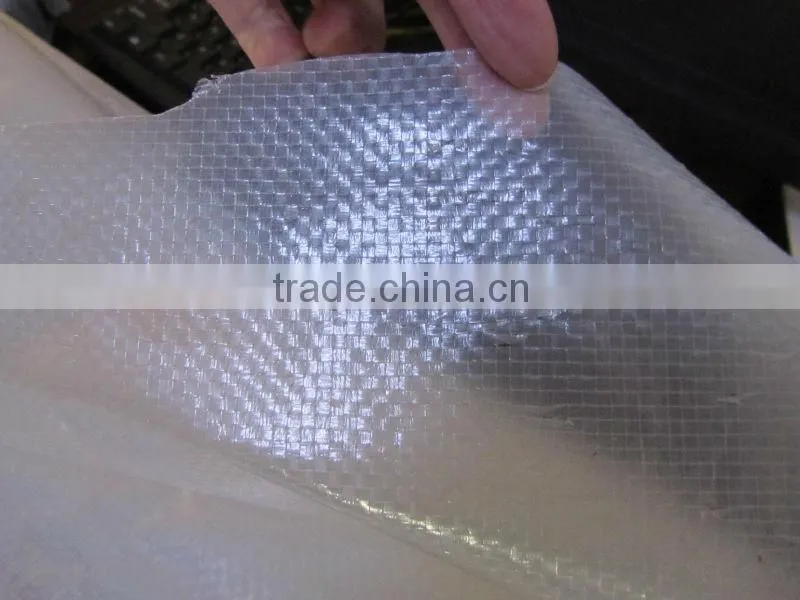 plastic tarpaulin cover fabric to protect cherries against rain