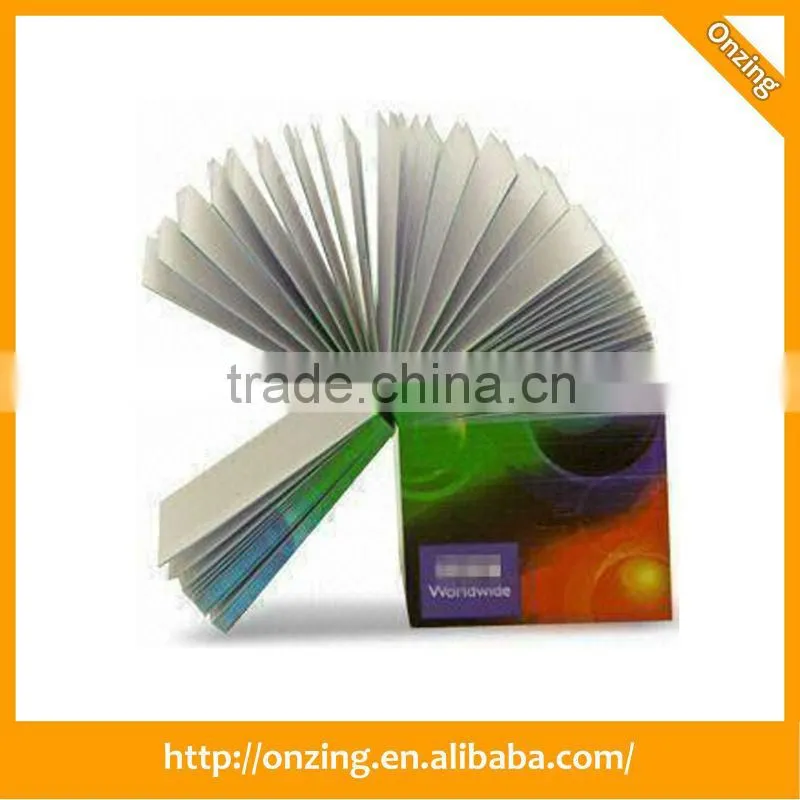 Onzing good quality cube handmade paper cube with printing