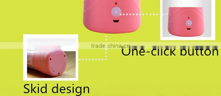 electric portable plastic manual fruit juice cup