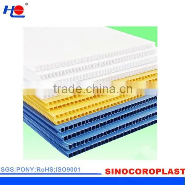 Plastic Extrusion Corrugated Flute Sheet