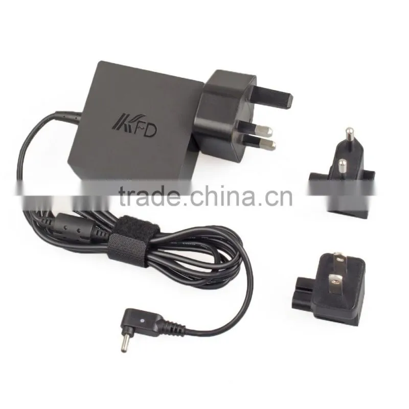 Square 19v 1.75a 33w netbook ac adapter power charger for ASUS