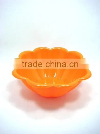 Plastic Vegetable&Fruit Salad Bowl/ Flower-Shaped Salad Bowl