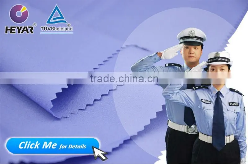 Twill Poly Cotton Police Uniform Fabric