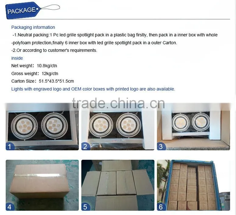 halogen /led lamp replacement cover ceiling light with CE approval