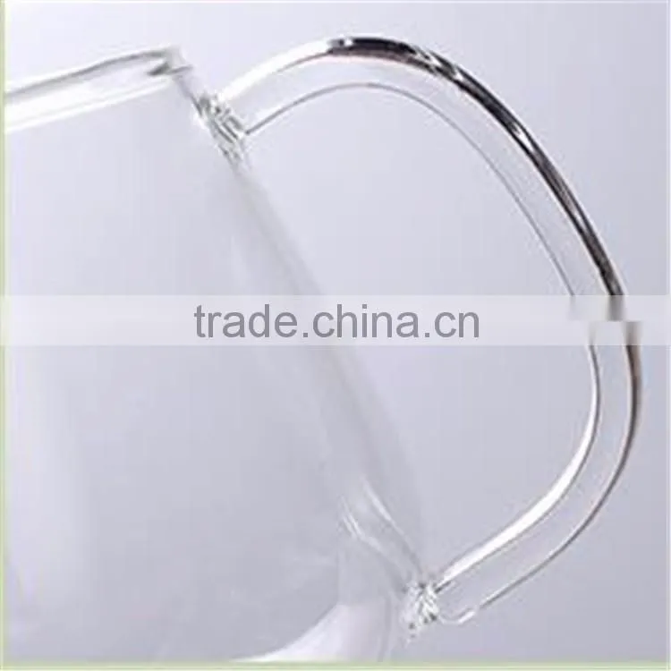 Small order welcomed!Hand-made high borosilicate water glass tea pot with cup and heater in stock