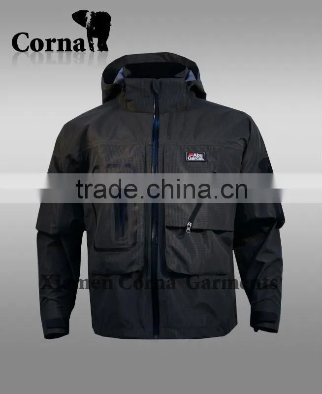 EURO standard! functional men's outdoor waterproof fishing jacket