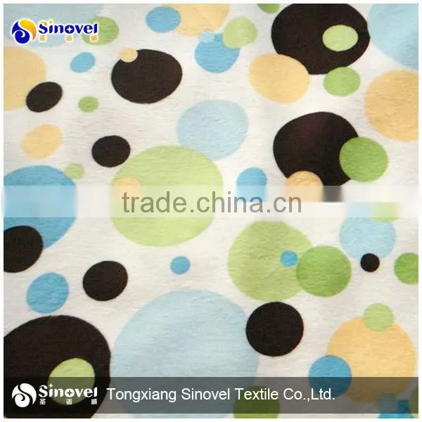 100% Polyester Cushion Cover Fabric, brushed velvet fabric