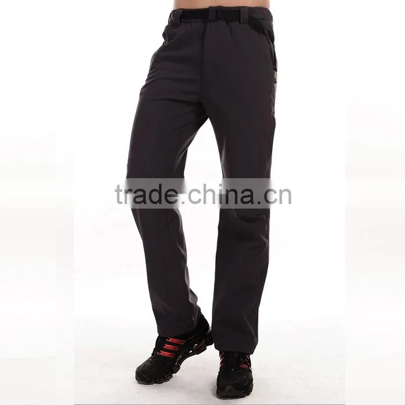 High quality mens sports ployester track pants quick dry hiking pants