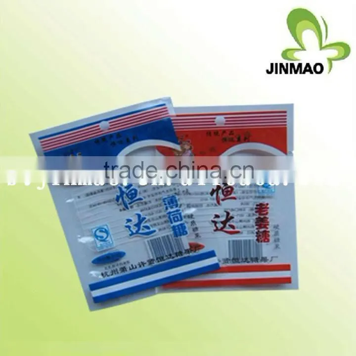Plastic printing Menthol colorful Candy bag