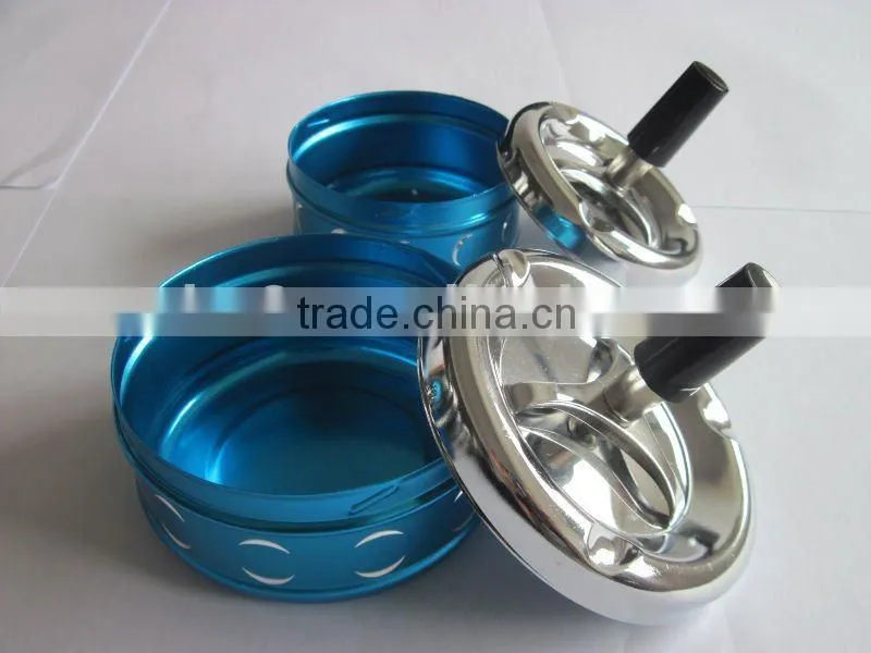 Car Ashtray With Lid, Antiflaming Metal Cigarette Ashtray, Mini Portable Ashtray