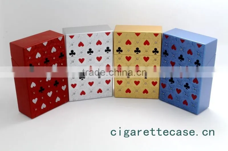 2015 New design plastic cigarette case box holder pocket cigarette case