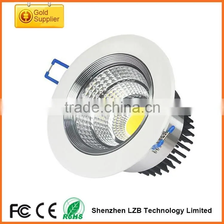 super quality Recessed 18w cob led downlight,Surface mounted 12w dimmable led downlight