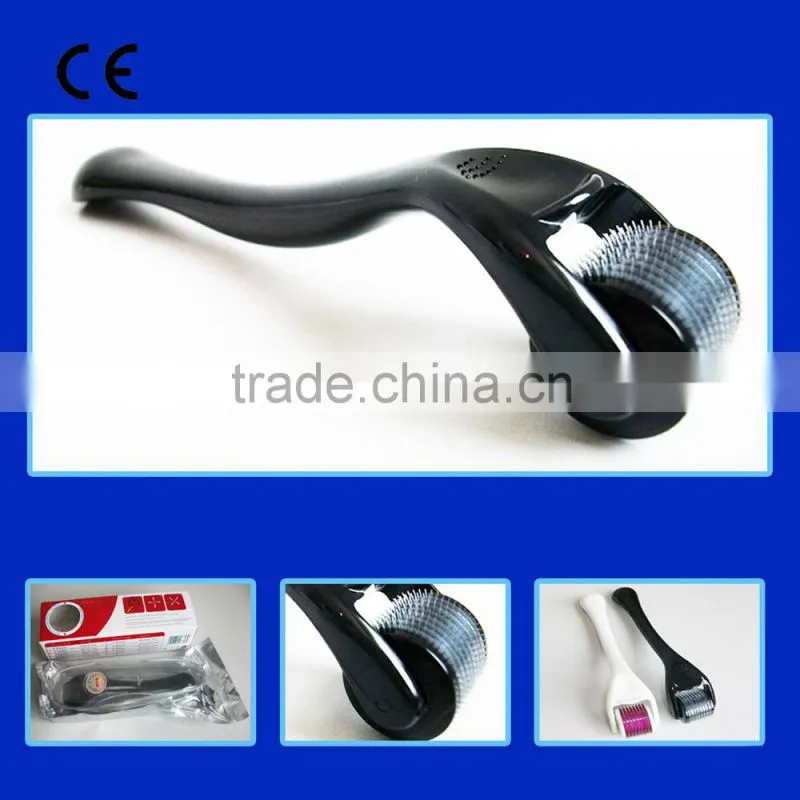 Derma roller 540 needles/derma skin roller/micro roller therapy 540 needles derma roller with 0.2mm-3.0mm needle size