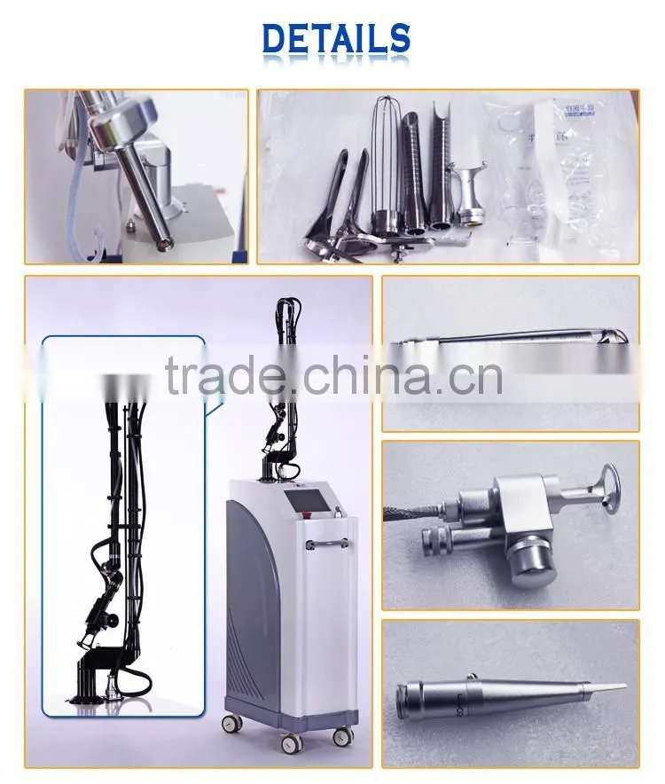 2016 Alibaba express scar repair beauty equipment Fractional CO2 Laser with usa imported laser tube