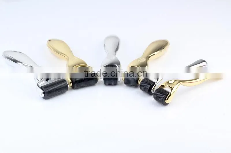 600 needles head changeable derma meso roller,micro needle mesotherapy derma roller -L013