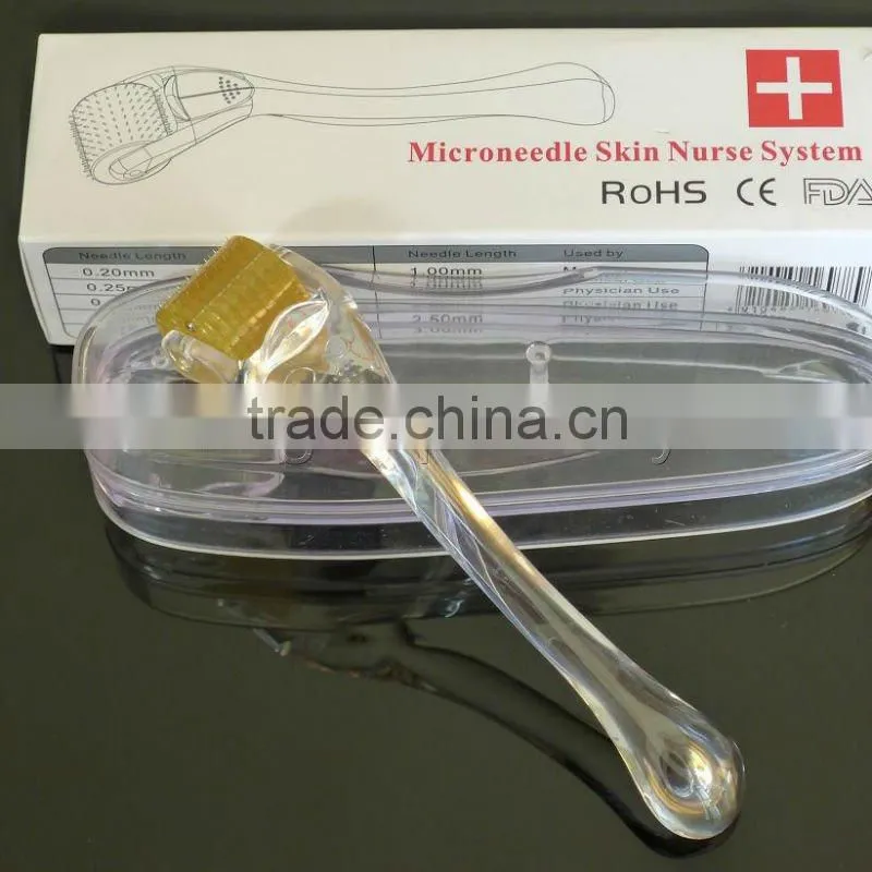 Titanium Microneedle Derma roller Beauty Roller anti cellulite massager
