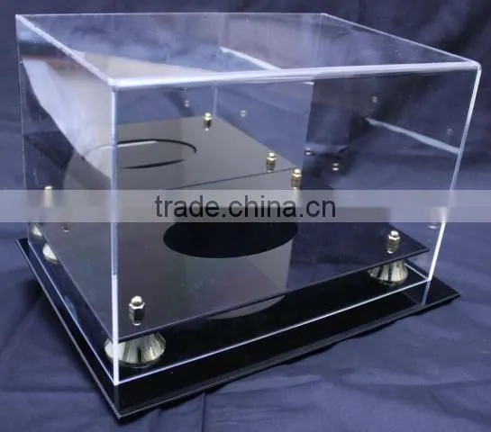 bespoke large acrylic beer display case