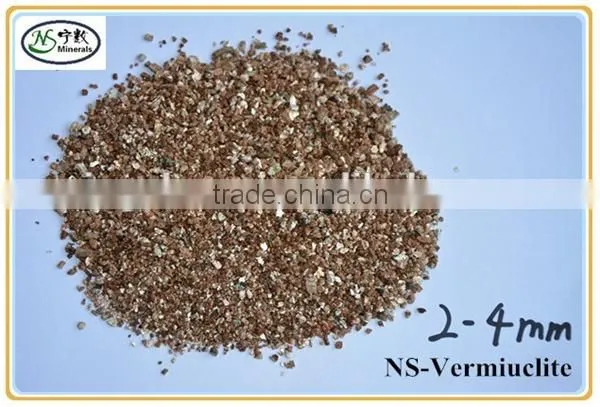 Coarse Expanded Vermiculite as growing medium for organic gardening