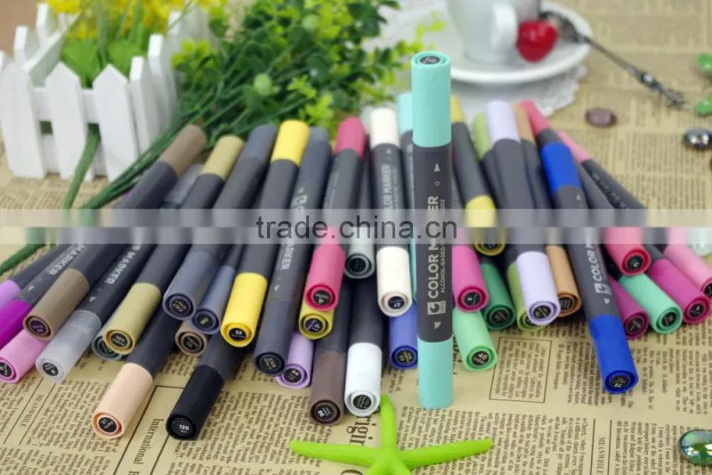 124colors non-toxic copic marker pen supplier
