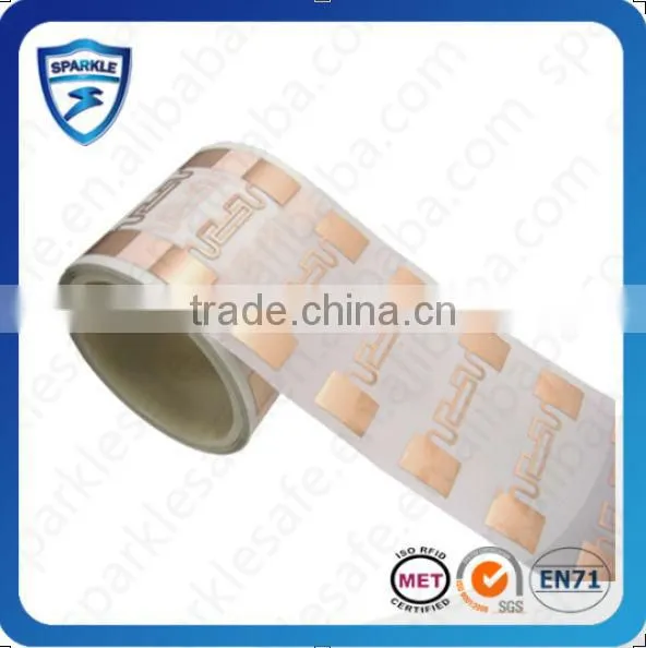 ISO18000-6C glass EPC gen 2 rfid uhf inlay for tracking of goods