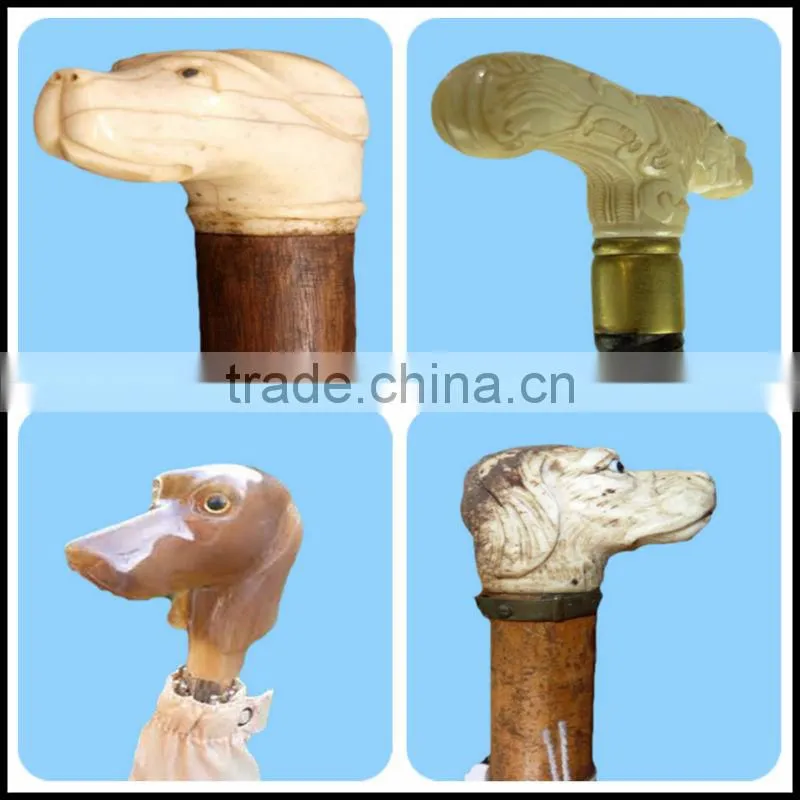 Polyresin duck head handle
